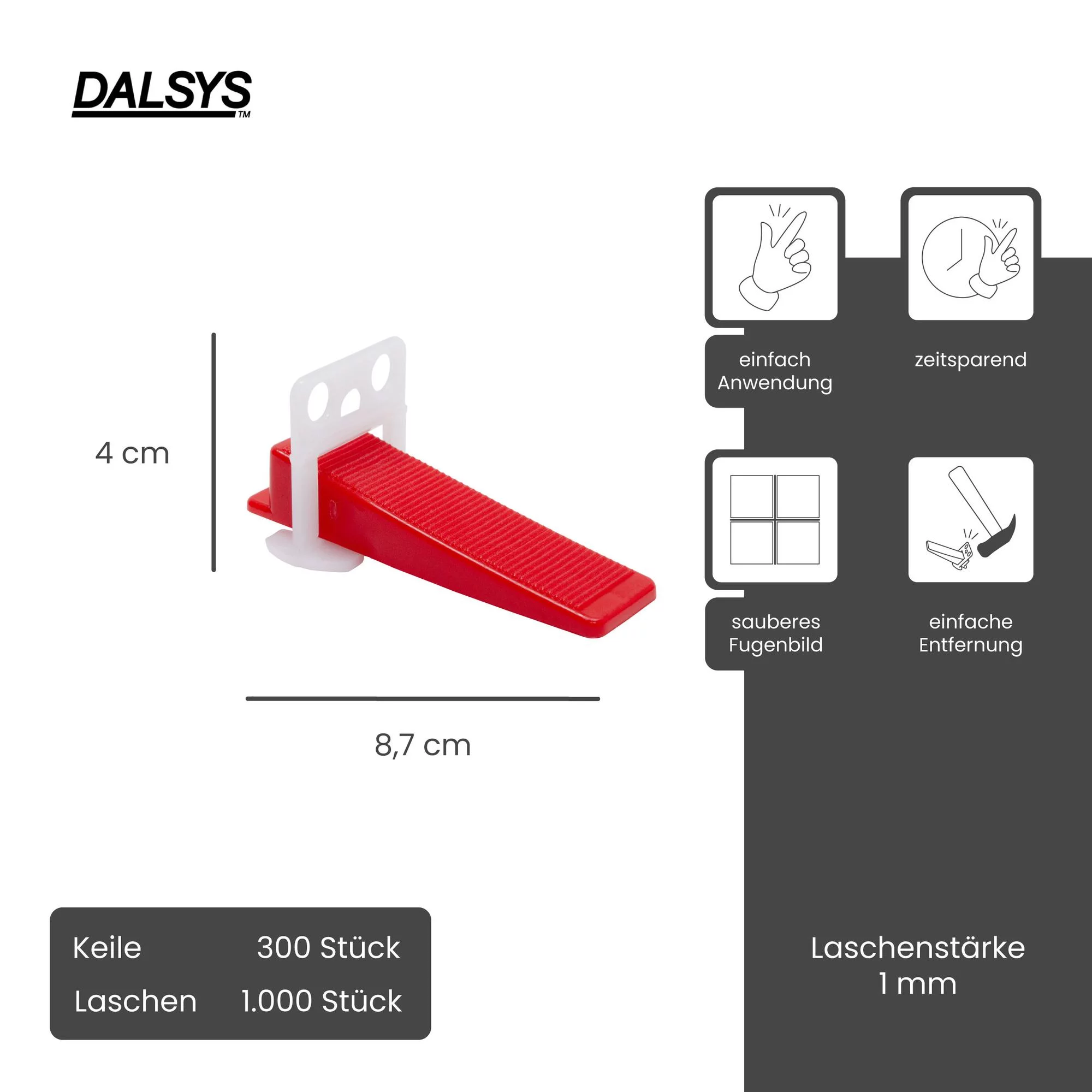 dalsys-tegelnivelleersysteem-1mm-set-l-1000-tabs-+-300-wedges