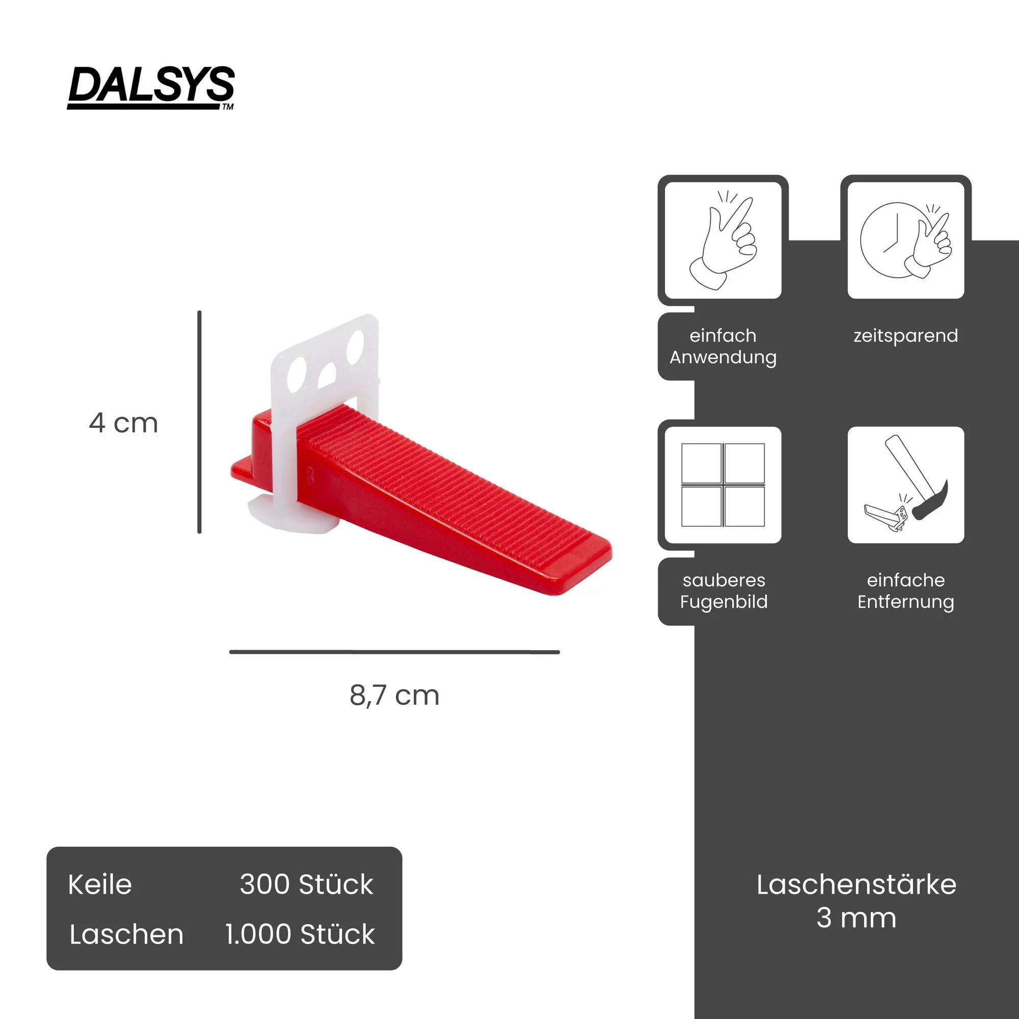 dalsys-tegelnivelleersysteem-set-l-1000-tabs-+-300-wedges-3mm